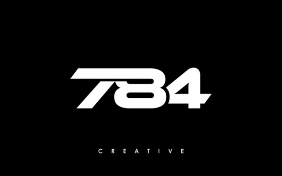 784 Letter Initial Logo Design Template Vector Illustration