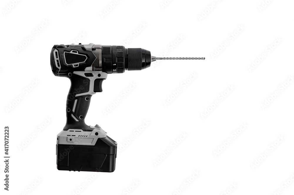 Wall mural construction tool battery ( accumulator) drill - screwdriver