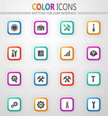 Setting icons set