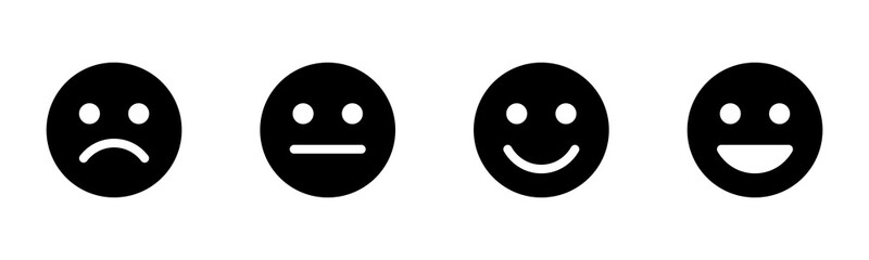 Smile icons set. Smile vector icon. Emoticon Icon vector. Emoji