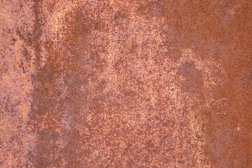 Dirty rusty metal surface as background.