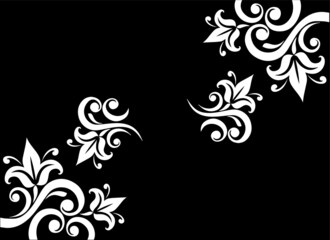 Obraz na płótnie Canvas Flower motif sketch for design.Floral seamless background. Decorative flower pattern. Floral seamless texture with flowers.red rose. Flower motif for design.