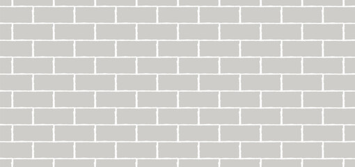 Vector soft brick wall. Brick wall texture. Minimal brick wall design element for banner or background.