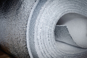 Foil isolon (reflective insulation) for repair and construction.