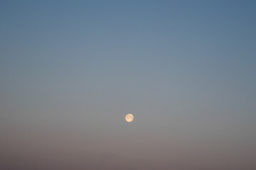 moon and clouds