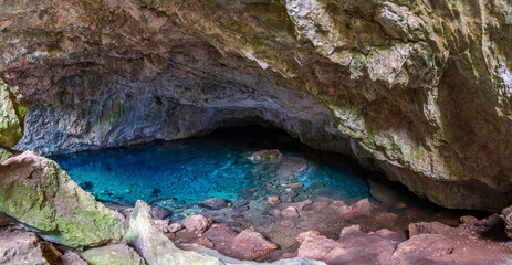 Zeus Cave in Kusadasi Town of Turkey