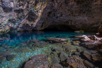 Obraz premium Zeus Cave in Kusadasi Town of Turkey