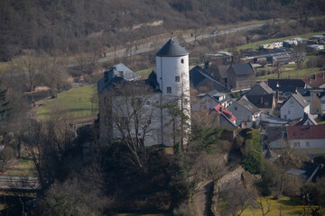 Fototapeta premium The view from above of Kreuzberg Castle