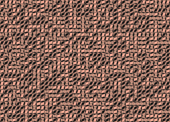 Abstract Geometric Pattern generative computational art illustration