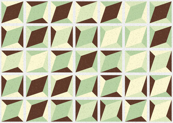 Abstract Geometric Pattern generative computational art illustration