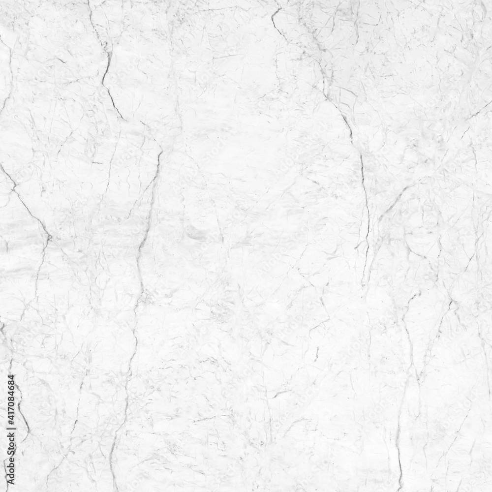 Wall mural white marble background or texture and copy space, square shape