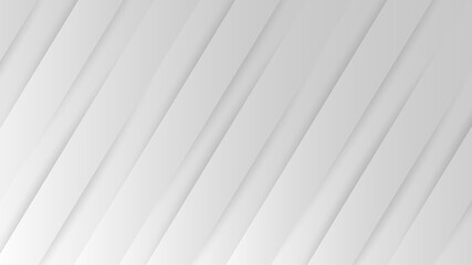 Obraz premium Abstract white and gray color background. Texture with diagonal lines