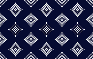 Tribal ethnic vector pattern.Designs for fabric and printing.Geometric ethnic pattern embroidery design for background or wallpaper and clothing.