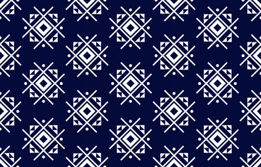 Tribal ethnic vector pattern.Designs for fabric and printing.Geometric ethnic pattern embroidery design for background or wallpaper and clothing.