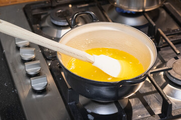 Melted Butter Heating Cook Butter Sauce Stove