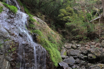 高知県南国市岡豊町滝本　毘沙門の滝