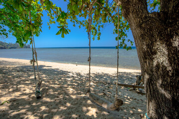 The background of the morning light, the wallpaper of the Twilight sky, the lake or the sea, is a natural beauty, seen between travel.