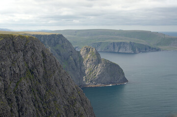 Blick vom Nordkapp