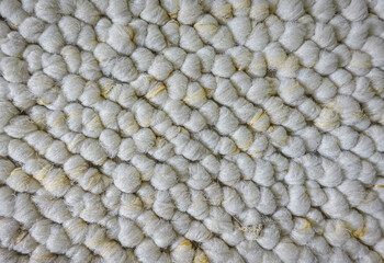 Panorama de fond de lainage pour création d'arrière-plan. Effet tapis en laine.