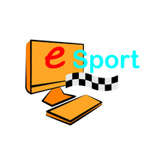 e sport logo vector