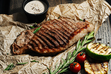 Delicious dish for a restaurant