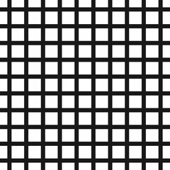 Mesh Black Pattern. White background and black lines pattern.