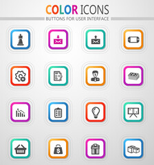 Marketing icons set
