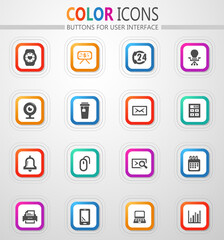 Office icons set