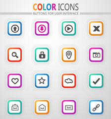 User Interface icons set