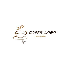 coffee cup  logo vector