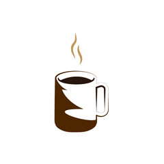 coffee cup  logo vector