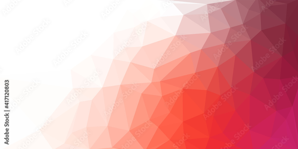 Poster abstract low poly color gradient vector background template