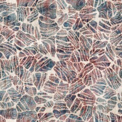 Seamless abstract organic shape pattern for print. High quality illustration. Small broken pieces or shards arranged neatly into an attractive trendy texture. Seamless repeat raster jpg swatch.