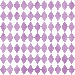 Simple watercolor diamond pattern. Vector illustration that can be easily resized. 
A seamless background that is perfect for wallpapers.