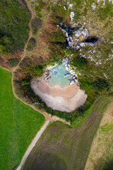 Playa de Gulpiyuri Asturias