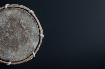Indian Drum Dark Background