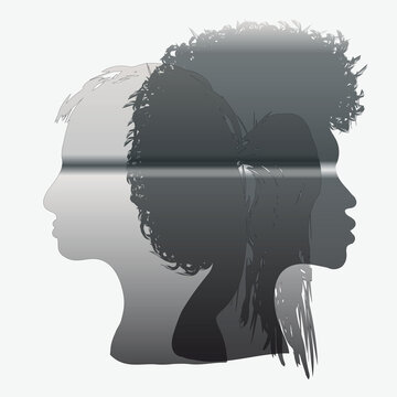 Doppelsilhouette Augenbinde2