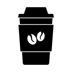 Outdoor Paper Cofee Cup Icon