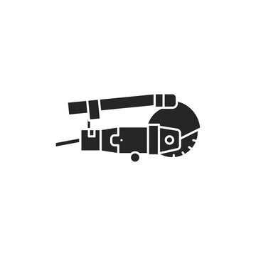 recommend clip art: Electric wall chaser color line icon. Pictogram for web page, mobile app, promo.