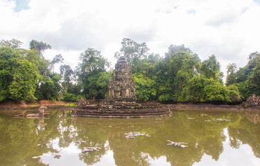 Fototapeta na wymiar temple in Angkor Siam Reap Cambodia
