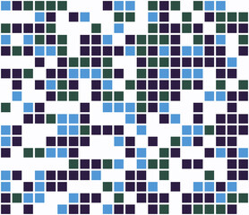 Color mosaic. Colorful background. Abstract seamless pattern. Vector illustration.