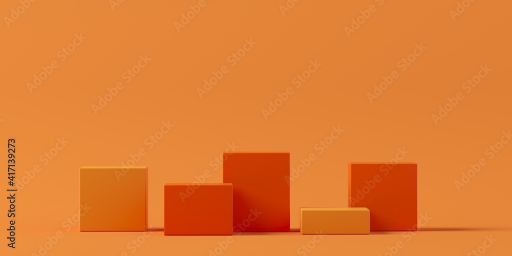 Poster abstract background minimal style for product branding presentation. mock up scene and empty space. 