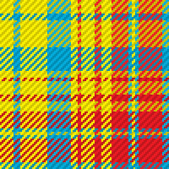 Seamless pattern of scottish tartan plaid. Repeatable background with check fabric texture. Vector backdrop striped textile print.