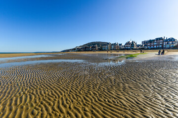 plage, sable, Houlgate, Calvados, 14, Normandie