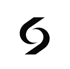 Simple abstract s logo