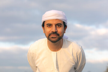 emirati man in traditional clothing in Dubai