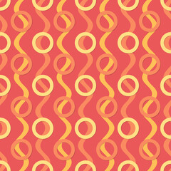 Seamless abstract pattern. Beautiful texture for textile or paper print. Vector illustration. Cute colorful background.