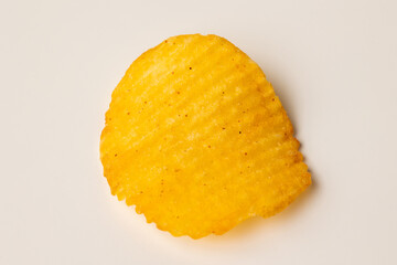Crispy potato chips. Snacks Fast food or junk food snacks unhealthy concept.