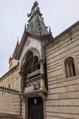 Scaliger Tombs (Arche Scaligere) - group of five Gothic funerary monuments in Verona, Italy, celebrating the Scaliger family, who ruled in Verona from the 13th to the late 14th century.