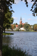 Fototapeta premium Marienkirche in Ortelsburg / Szczytno
